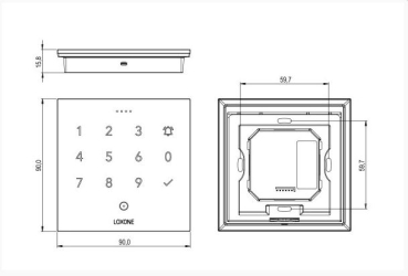 NFC Code Touch for Nano Anthrazit