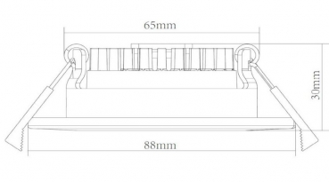 LED-Swing Spot 24V, 5W, RGBW/2700K, CRI90