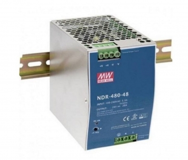 NDR-480-48 Hutschienen-Netzteil (DIN-Rail) Konstantspannung, 480 W 0 - 10 A 48 V/DC PFC