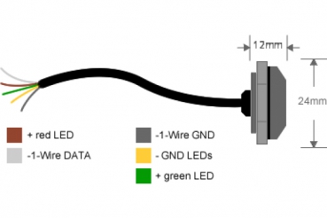 Elektronischer Schlüssel - iButton Leser Indoor