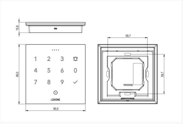 NFC Code Touch for Nano Weiß