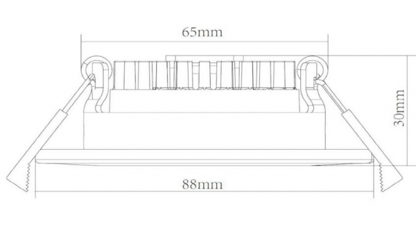 LED-Swing Spot 24V, 5W, RGBW/2700K, CRI90