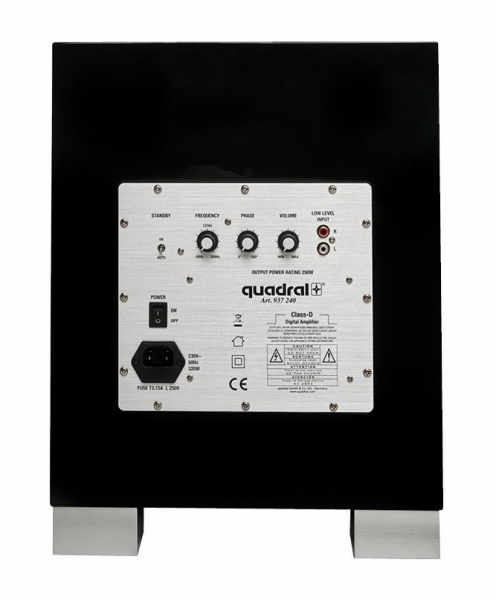 Qube CS10 Hochglanz Schwarz