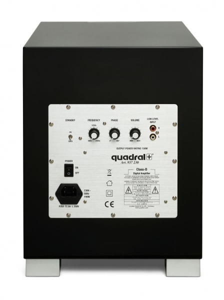 Qube S8 Hochglanz Schwarz