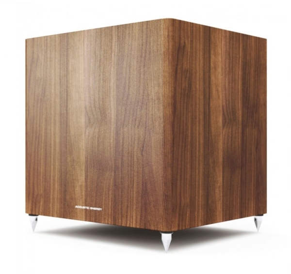 AE308 Aktiver Subwoofer Walnuss-Furnier